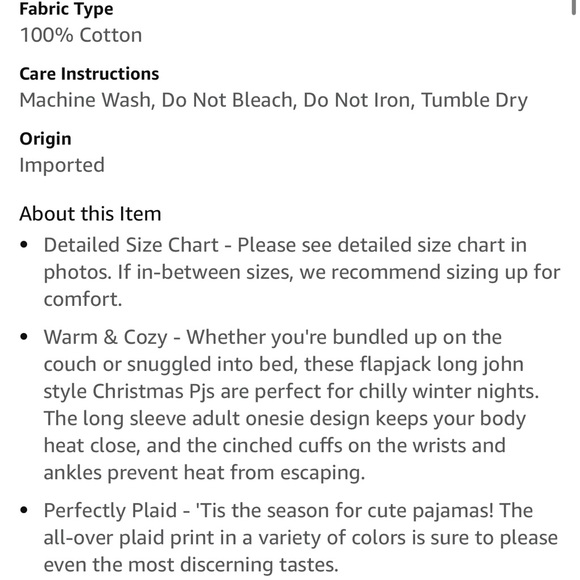 NWT Silver Lilly Oh Deer Slim Buffalo Plaid Flapjack Pajamas - Picture 16 of 17